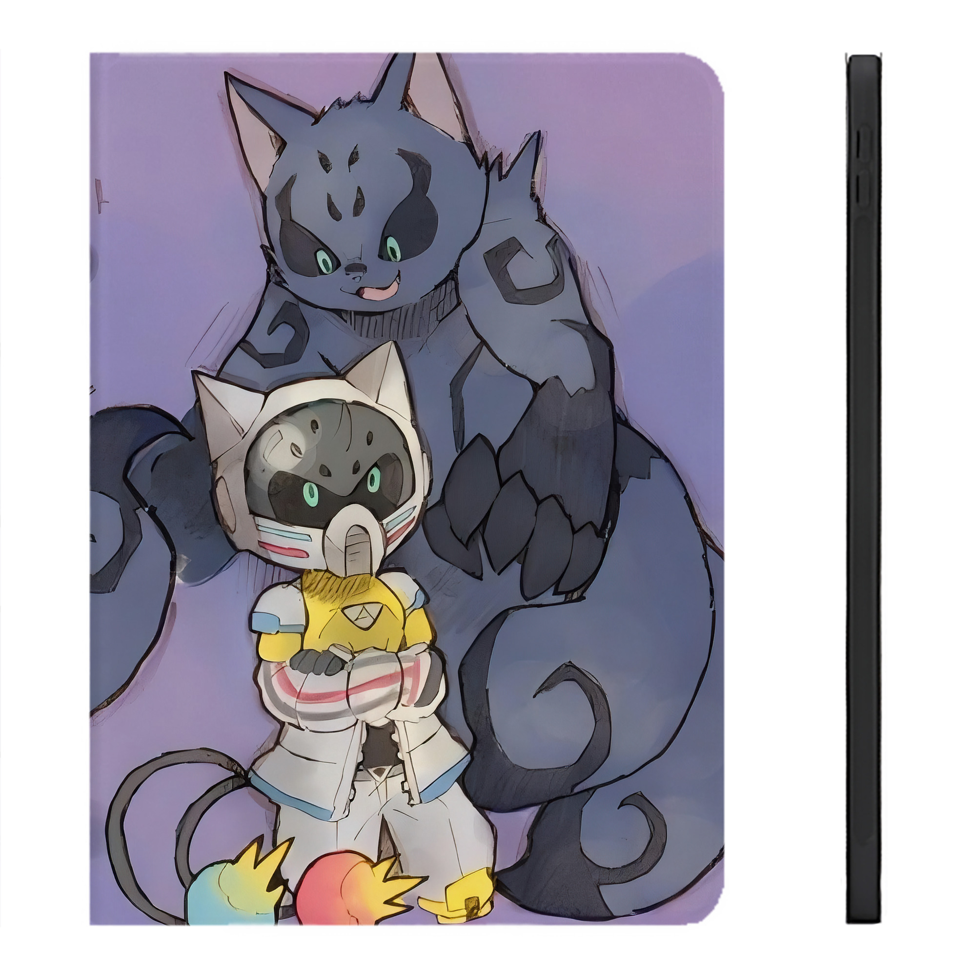 （画像用） 妖怪ウォッチ Yo-kai Watch IPadケース ペンホルダー付き ブックスタイルデザイン